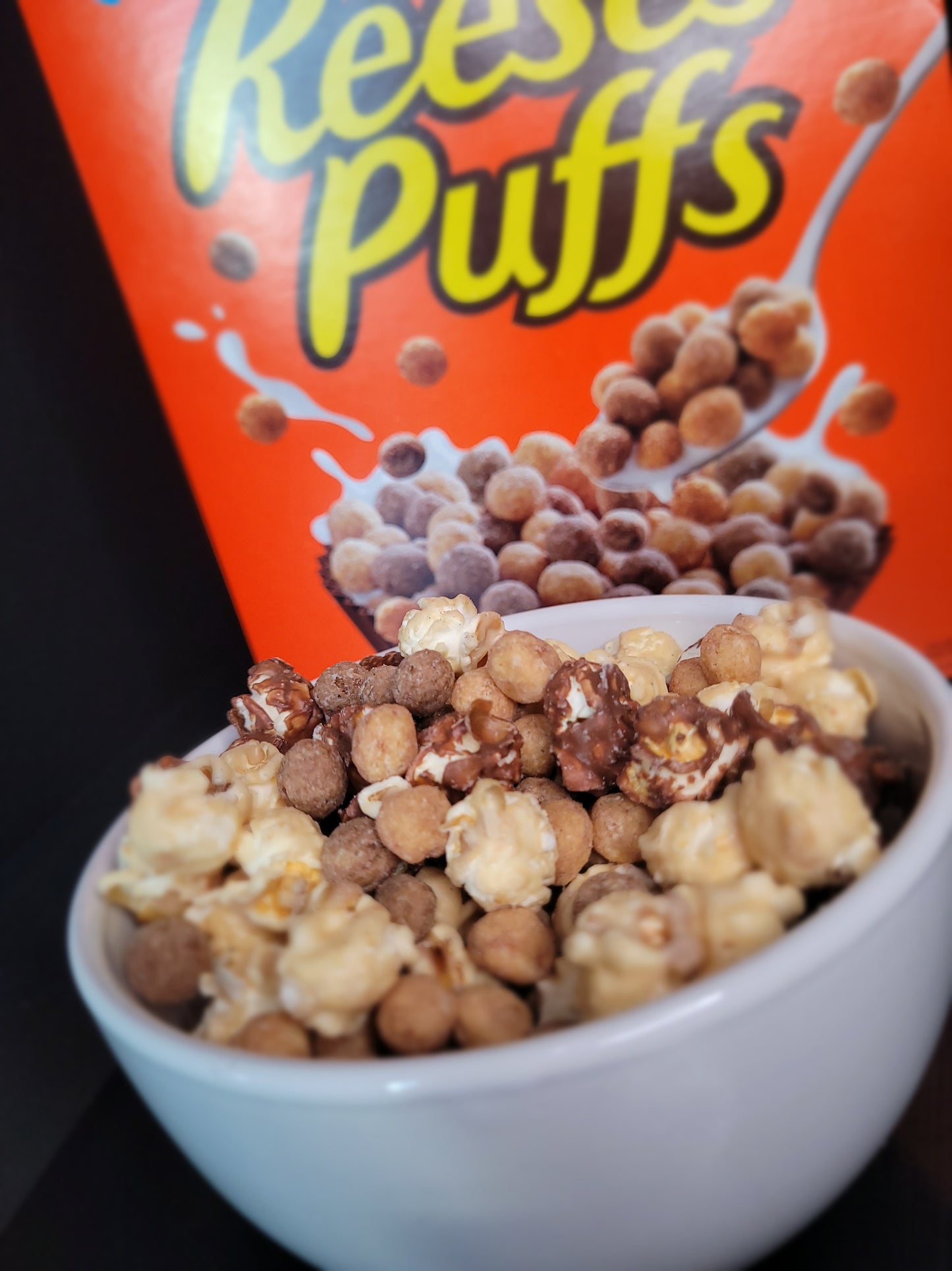 Popcorn 4 Breakfast : Reese's Puffs